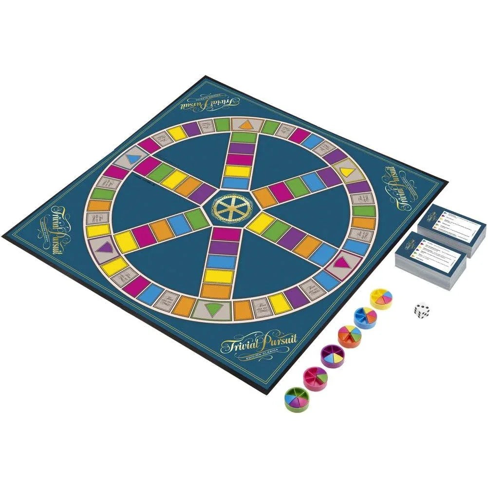 Hasbro Trivial Classic Portuguese Edition – 2400 Question Trivia Board Game - Gomix Brands Outlet